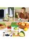 6-Pack Overnight Oats Jars with Lids & Spoons - 7