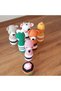 Amigurumi Knitted Toy Lobut Set with Animal Figures - 3