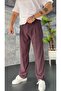 Modal Fabric Pleated Baggy Pants - 2