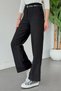 Yks Bel Belted Trousers Black