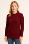 Cycling Round Neck Knitwear Sweater Cotton Thick Corded Fabric Woven, Regular Fit Long Sleeve Winter Model - 4