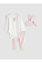 Floral Printed Baby Girl Set 3-Piece (S6)