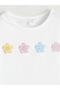 Crew Neck Floral Girl's T-Shirt and Leggings (S6) - 3