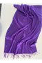 Koza Double-Sided Purple Shawl - 2