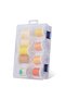 Embroidery Thread Set 9 Spools - 730 m, Multicolor, Storage Box, Yellow Tones - 2