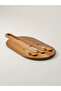 Brieo Oval Cheese Presentation Plate with Knife (47.5 X 22.5 cm)