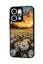 Oppo Reno 14 Compatible Cicek Design Glossy Premium Case - 5