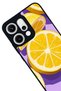 Oppo Reno 14 Compatible Lemon Design Glossy Premium Case - 2