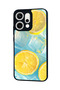Oppo Reno 14 Compatible Lemon Design Glossy Premium Case - 5