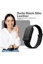 Luxe Tapered Leather Replacement Band Compatible with WHOOP 5.0 - 6