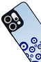 Oppo Reno 14 Compatible Evil Eye Design Glossy Premium Case - 2