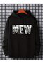 Unisex Black Oversize 3 Thread Raster Sweatshirt - Premium Quality High Resolution Printed