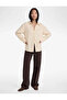 Viscose Blended Classic Collar Long Wide Sleeve Oversized Shirt - 2