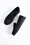 Delef leofer genuine leather women's belted shoes - black nubuck