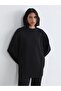 Lcw Modestblack Women's Sweatshirt Tunic