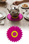Sunflower Model Non-Slip Silicone Trivet – Pot, Pan, Teapot and Serving Mat 18.5 X 18.5 cm
