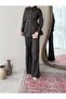 Women's Stone Printed Colorful Jeans Pants Set - 4