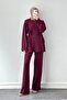 Tunnel Detailed Stoned Set Claret Red