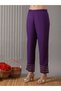 Women Purple A-Line Kurta with Pant and Dupatta Set - 5