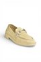 Y330722104 Beige Knitwear Fabric Buckle Detailed Casual Women's Shoes - 7