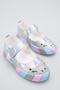 Iverena Gray Daily Silver Stylish Girls' Light Detailed Unicorn Ballerina Shoes Orthopedic Sneaker School Shoes