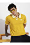 Men Relaxed Fit Open Collar Embroidered Polo - 3