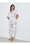 Women Floral Print and Shorts with Pyjama Set - 3