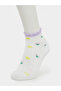 Pack of 5 - Girls Floral Ankle Socks - 4