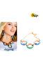 Marin Design Blue Green Bronze Necklace - 3