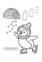 Colors Forest - 3-6 Years Old Large Illustrated Tutorial Educational Animals Coloring Book - 2