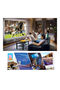 Portable 1080P Multimedia Projector Black/Yellow - 2