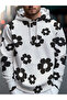 Unisex Black Oversize 3 Thread Raster Sweatshirt - Premium Quality High Resolution Printed - 3