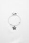 Women Graduation Cap 2022 Expandable Wire Bracelet, Silver - 2