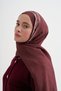 Sway Monogram Floş Şal Bordo - 3