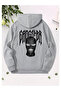 Unisex Black Oversize 3 Thread Raster Sweatshirt - Premium Quality High Resolution Printed