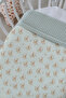 Double-Sided Baby Blanket, 100% Cotton Waffle Pique - Cute Rabbits - 100 X 150 cm - 4