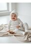 Baby Patterned Snap-On Bodysuit, Booties and Hat Three-Piece Set - 3