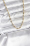 Gold Color Plated Chain with Ball Chain Model cm Women's Necklace // Xd-Bko10736-St