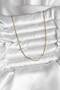 Gold Color Plated Crushed Chain Model Women's Necklace // Xd-Bko10733-St - 2