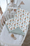 Double-Sided Baby Blanket, 100% Cotton Waffle Pique - Cute Animals - 100 X 150 cm - 6