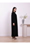 Practical Nida fabric abaya with a full front zipper - 2