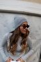 Stone Embroidered Beret Gray - 4