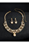 2-Piece Embellished Necklace And Earrings Jewelry Set - 3