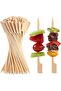 Bamboo Paddle Skewers 100 Unit 12 Cm - 2