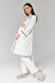 Cotton Maternity 3-Piece Pajama and Dressing Gown Set - Nursing-Friendly Set - 2