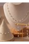 Pack of 3 - Pearl Necklace with Bracelet and Earrings - 3