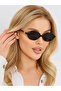 Black Oval Sunglasses - 3