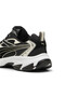 Mens Morphic Retro Sneakers - Black - 5