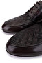 Men's Genuine Leather Brown Classic Shoes - 4