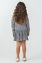 Gingham Jacket Skirt Girls' 3-Piece Set - 26K 2230 - 4